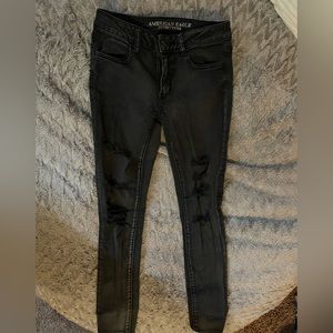 American Eagle Black Jegging